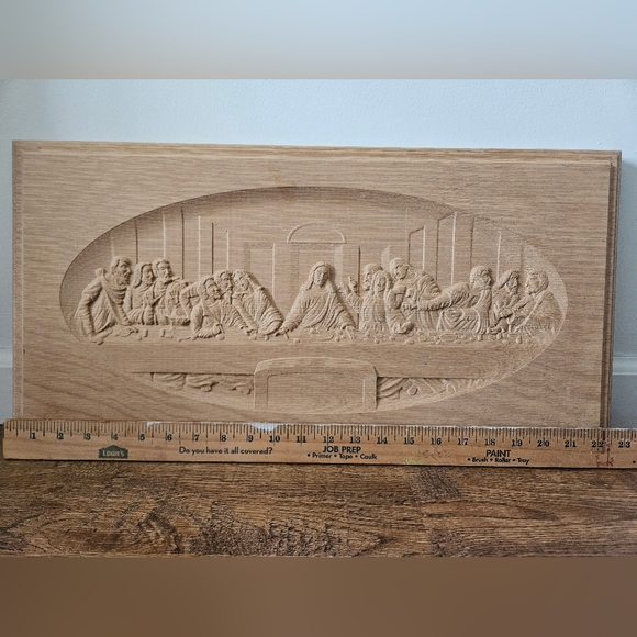 The Last Supper Wood Engraving - Picture 5 of 9